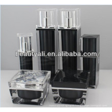 Square Luxury Cosmetic Packaging Acrylic Jar 30ml 50ml 100ml